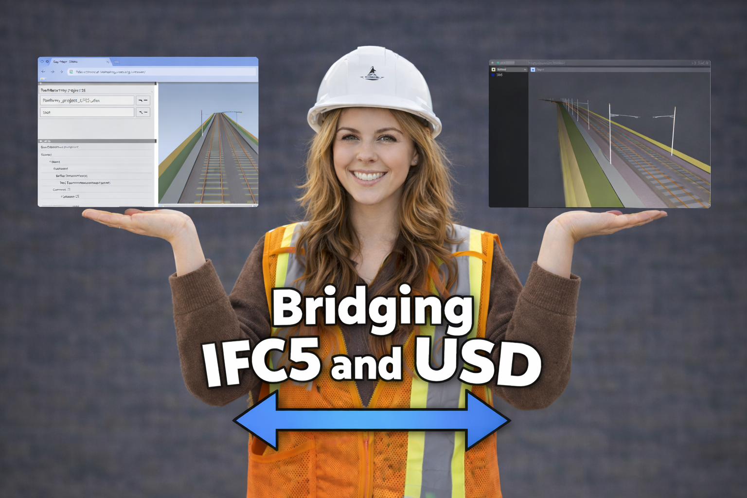 Bridging IFC5 and USD
