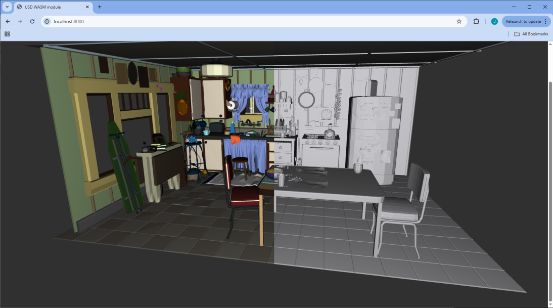 Browser-Based USD Viewer